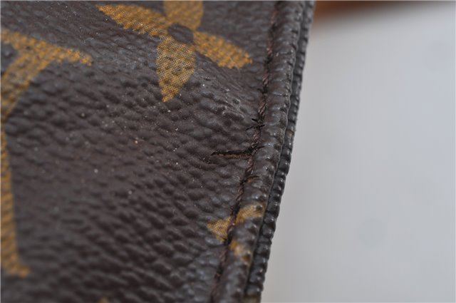 Authentic Louis Vuitton Monogram Cartouchiere MM M51253 Shoulder Cross Bag J6194