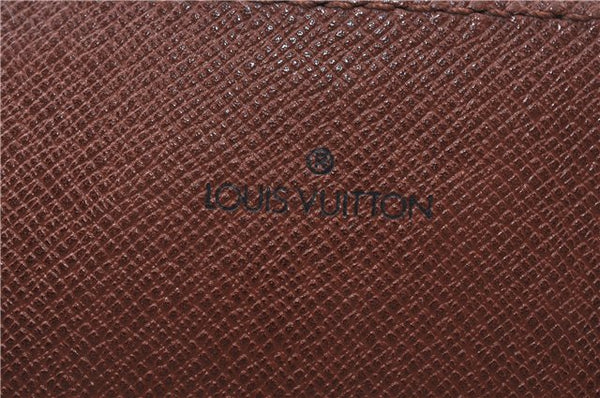 Authentic Louis Vuitton Monogram Cartouchiere MM M51253 Shoulder Cross Bag J6194