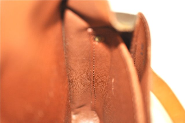 Authentic Louis Vuitton Monogram Cartouchiere MM M51253 Shoulder Cross Bag J6194