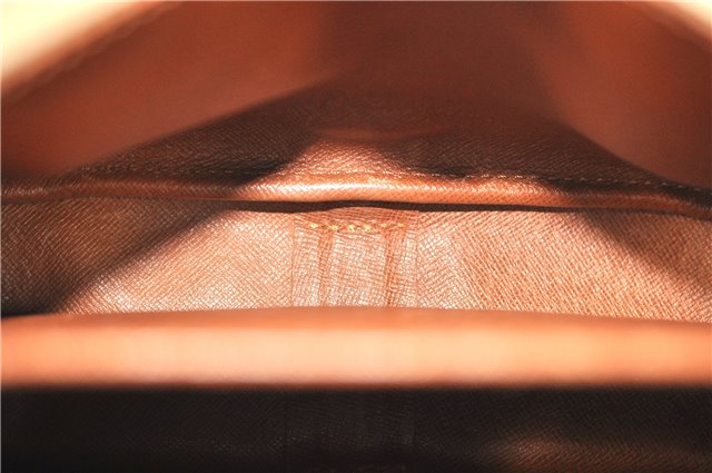 Authentic Louis Vuitton Monogram Cartouchiere MM M51253 Shoulder Cross Bag J6194