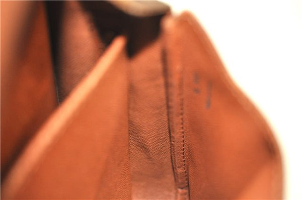 Authentic Louis Vuitton Monogram Cartouchiere MM M51253 Shoulder Cross Bag J6194