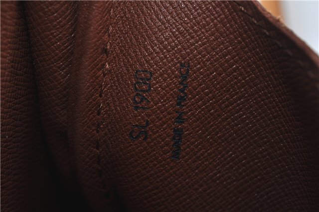 Authentic Louis Vuitton Monogram Cartouchiere MM M51253 Shoulder Cross Bag J6194