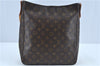 Authentic Louis Vuitton Monogram Looping GM Shoulder Bag M51145 LV J6197