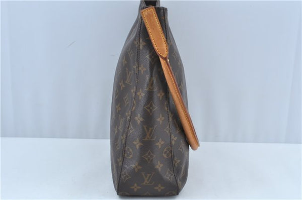 Authentic Louis Vuitton Monogram Looping GM Shoulder Bag M51145 LV J6197