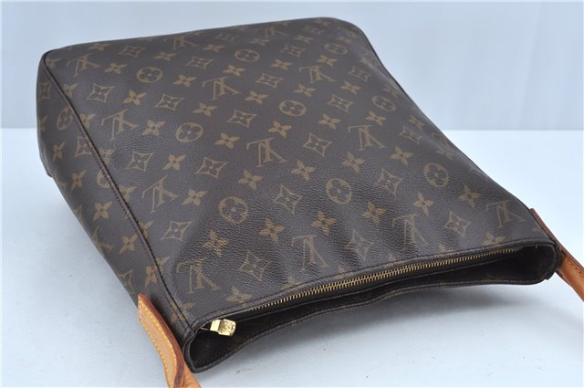 Authentic Louis Vuitton Monogram Looping GM Shoulder Bag M51145 LV J6197