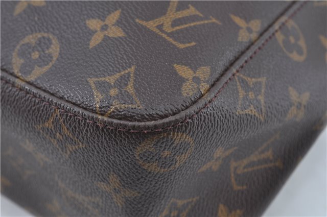 Authentic Louis Vuitton Monogram Looping GM Shoulder Bag M51145 LV J6197