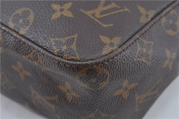 Authentic Louis Vuitton Monogram Looping GM Shoulder Bag M51145 LV J6197