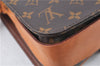 Authentic Louis Vuitton Monogram Cartouchiere MM M51253 Shoulder Cross Bag J6198