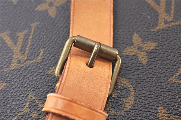 Authentic Louis Vuitton Monogram Cartouchiere MM M51253 Shoulder Cross Bag J6198