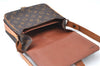 Authentic Louis Vuitton Monogram Cartouchiere MM M51253 Shoulder Cross Bag J6198