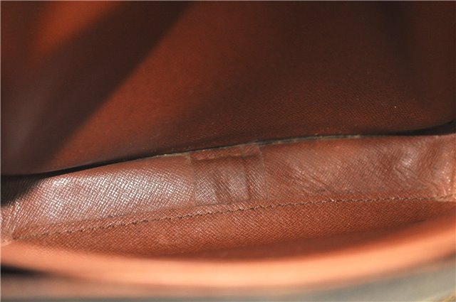 Authentic Louis Vuitton Monogram Cartouchiere MM M51253 Shoulder Cross Bag J6198