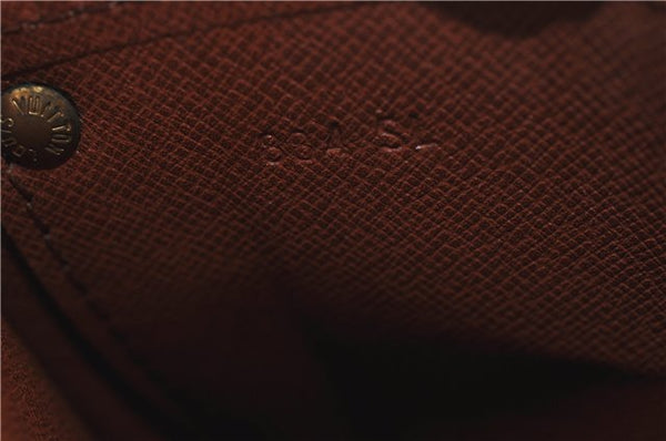 Authentic Louis Vuitton Monogram Cartouchiere MM M51253 Shoulder Cross Bag J6198