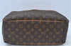 Authentic Louis Vuitton Monogram Deauville Hand Bag M47270 LV J6201
