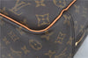 Authentic Louis Vuitton Monogram Deauville Hand Bag M47270 LV J6201
