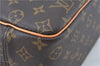 Authentic Louis Vuitton Monogram Deauville Hand Bag M47270 LV J6201
