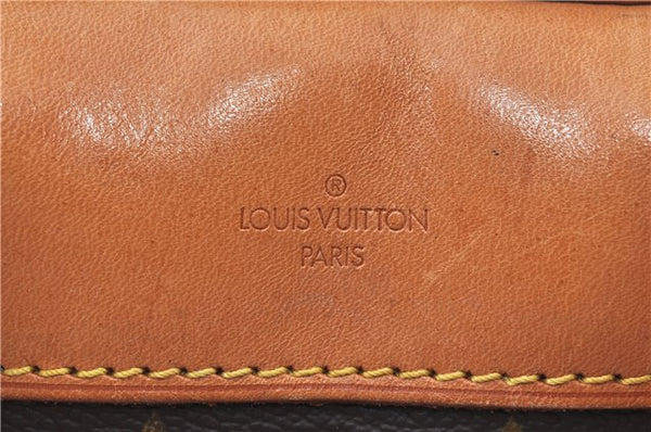 Authentic Louis Vuitton Monogram Deauville Hand Bag M47270 LV J6201