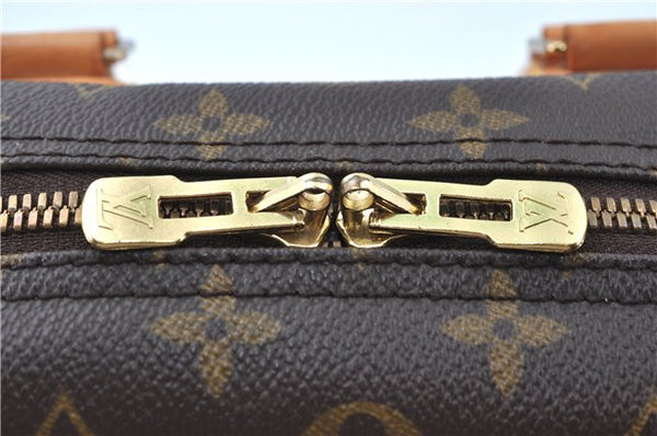 Authentic Louis Vuitton Monogram Deauville Hand Bag M47270 LV J6201