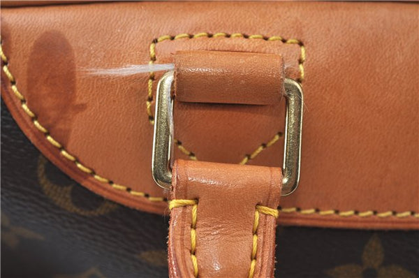 Authentic Louis Vuitton Monogram Deauville Hand Bag M47270 LV J6201