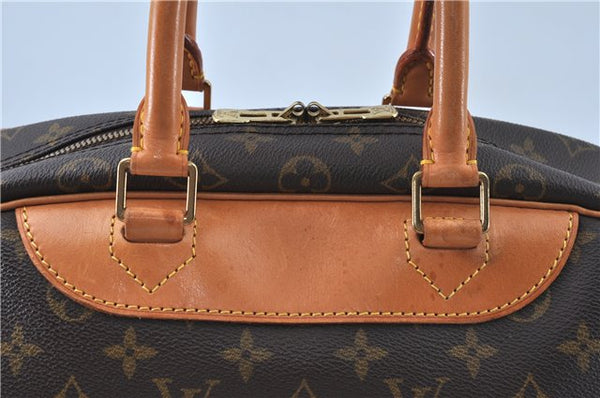 Authentic Louis Vuitton Monogram Deauville Hand Bag M47270 LV J6201