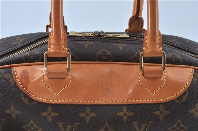 Authentic Louis Vuitton Monogram Deauville Hand Bag M47270 LV J6201