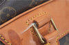 Authentic Louis Vuitton Monogram Deauville Hand Bag M47270 LV J6201