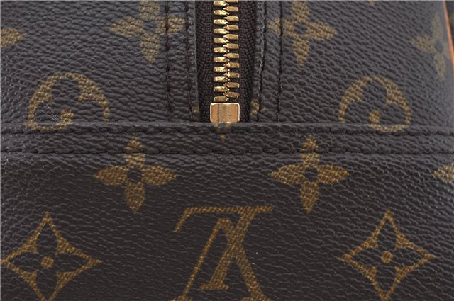 Authentic Louis Vuitton Monogram Deauville Hand Bag M47270 LV J6201