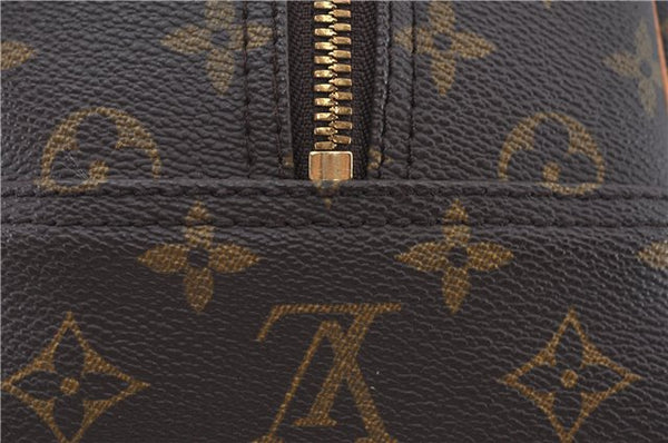 Authentic Louis Vuitton Monogram Deauville Hand Bag M47270 LV J6201