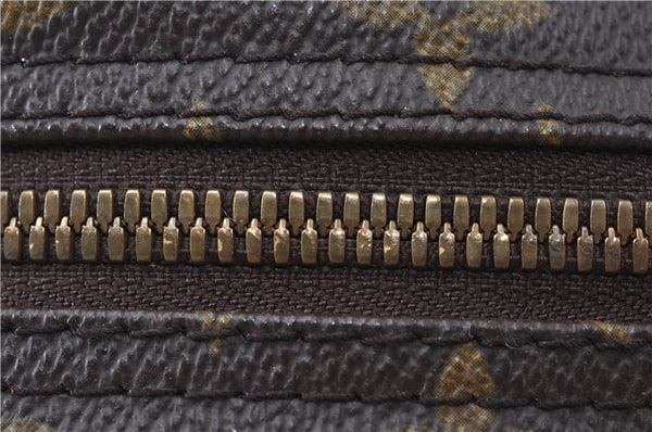 Authentic Louis Vuitton Monogram Deauville Hand Bag M47270 LV J6201