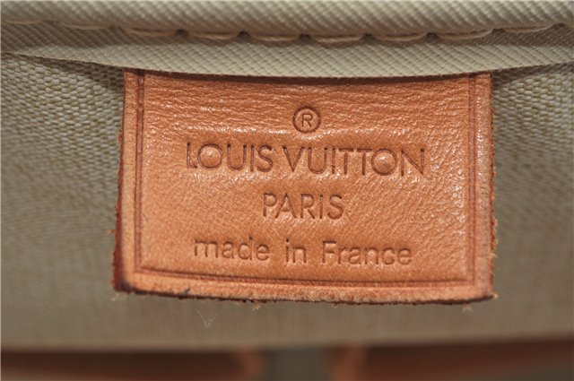 Authentic Louis Vuitton Monogram Deauville Hand Bag M47270 LV J6201