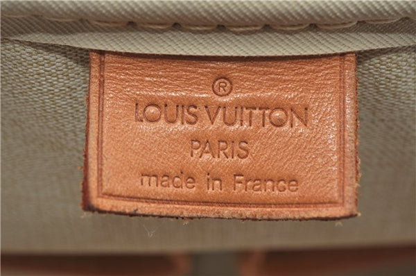 Authentic Louis Vuitton Monogram Deauville Hand Bag M47270 LV J6201