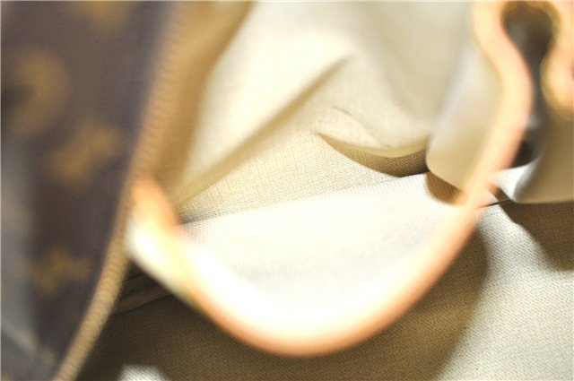 Authentic Louis Vuitton Monogram Deauville Hand Bag M47270 LV J6201