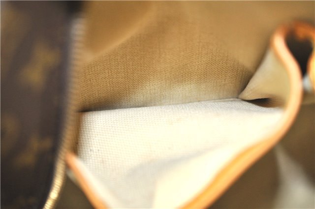 Authentic Louis Vuitton Monogram Deauville Hand Bag M47270 LV J6201