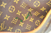 Authentic Louis Vuitton Monogram Deauville Hand Bag M47270 LV J6201