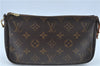 Authentic Louis Vuitton Monogram Pochette Accessoires Pouch M51980 LV J6202