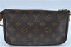 Authentic Louis Vuitton Monogram Pochette Accessoires Pouch M51980 LV J6202