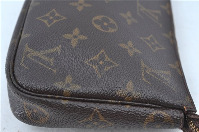 Authentic Louis Vuitton Monogram Pochette Accessoires Pouch M51980 LV J6202