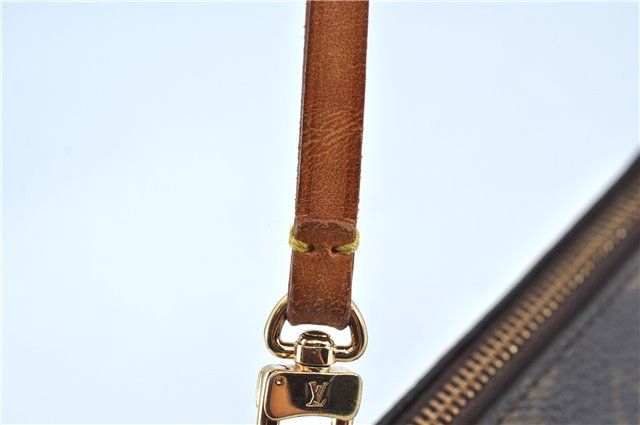 Authentic Louis Vuitton Monogram Pochette Accessoires Pouch M51980 LV J6202