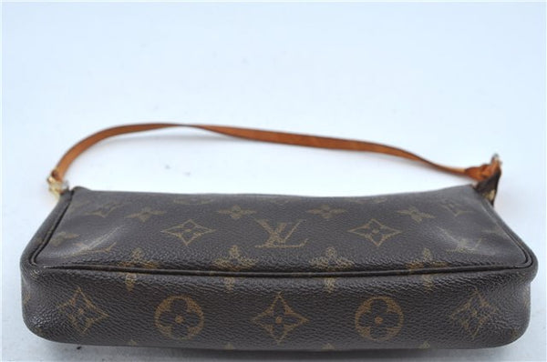 Authentic Louis Vuitton Monogram Pochette Accessoires Pouch M51980 LV J6202