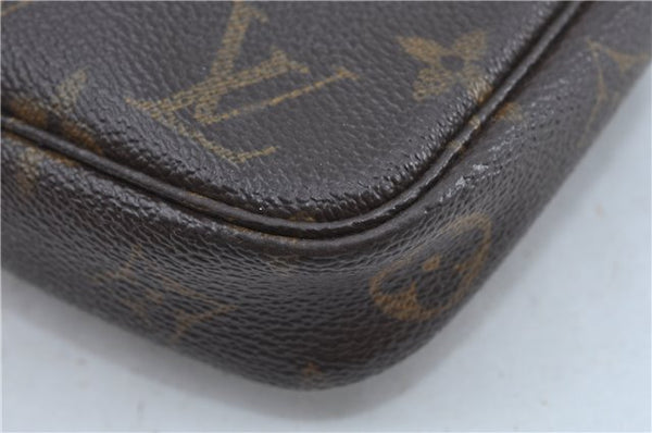 Authentic Louis Vuitton Monogram Pochette Accessoires Pouch M51980 LV J6202