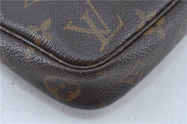 Authentic Louis Vuitton Monogram Pochette Accessoires Pouch M51980 LV J6202