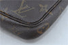 Authentic Louis Vuitton Monogram Pochette Accessoires Pouch M51980 LV J6202