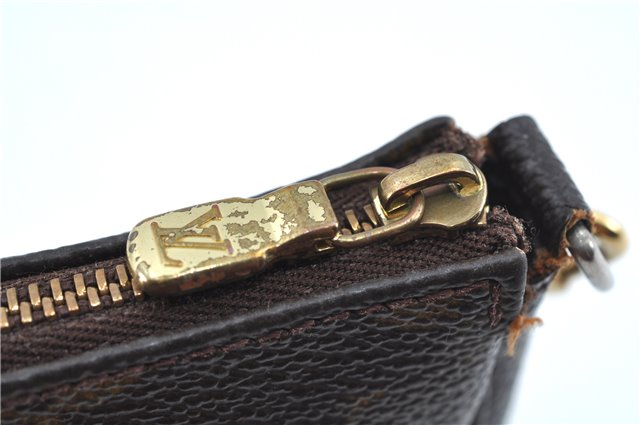 Authentic Louis Vuitton Monogram Pochette Accessoires Pouch M51980 LV J6202