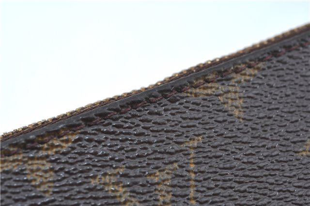 Authentic Louis Vuitton Monogram Pochette Accessoires Pouch M51980 LV J6202