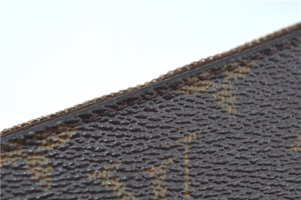 Authentic Louis Vuitton Monogram Pochette Accessoires Pouch M51980 LV J6202