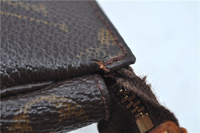 Authentic Louis Vuitton Monogram Pochette Accessoires Pouch M51980 LV J6202