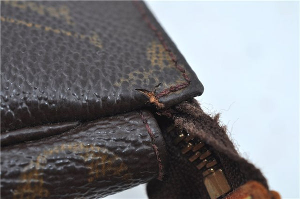 Authentic Louis Vuitton Monogram Pochette Accessoires Pouch M51980 LV J6202