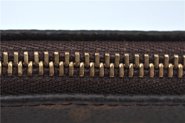 Authentic Louis Vuitton Monogram Pochette Accessoires Pouch M51980 LV J6202