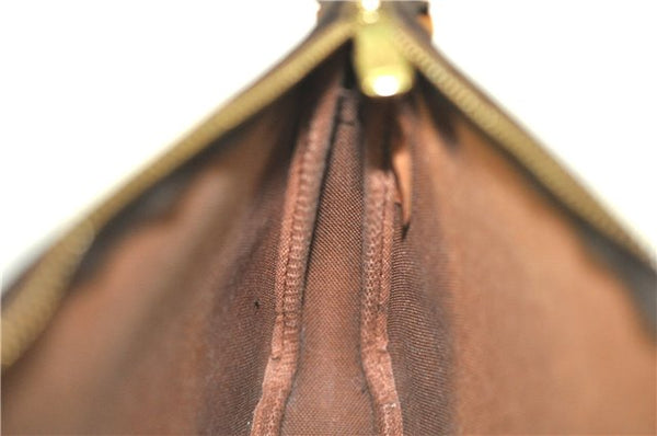 Authentic Louis Vuitton Monogram Pochette Accessoires Pouch M51980 LV J6202