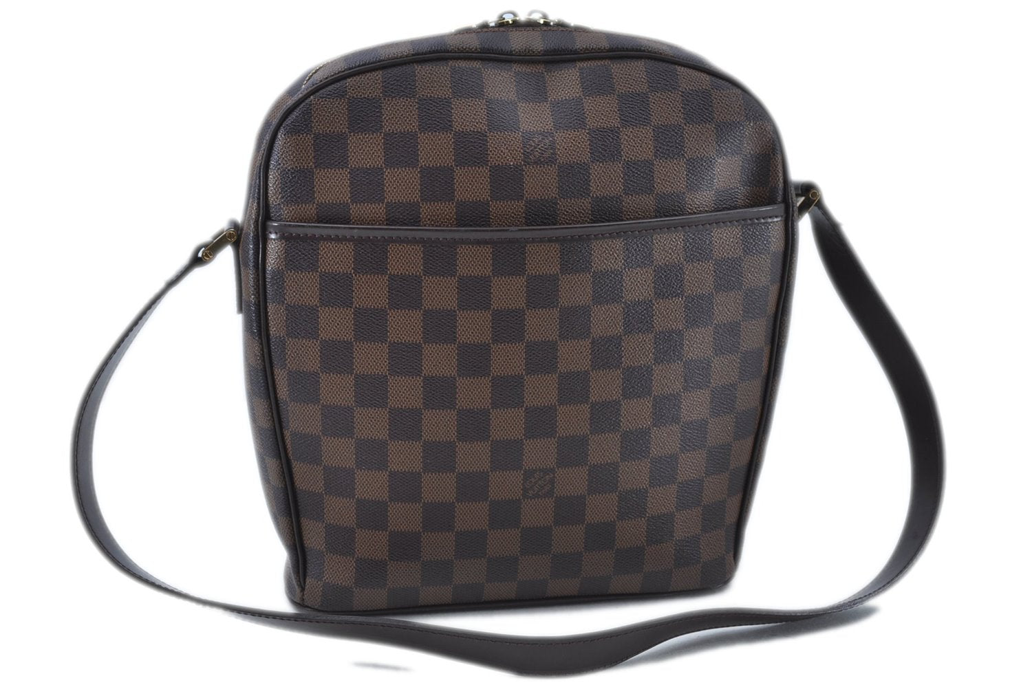 Authentic Louis Vuitton Damier Ipanema GM Shoulder Cross Bag N51292 LV J6209