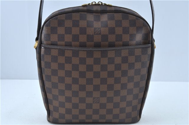 Authentic Louis Vuitton Damier Ipanema GM Shoulder Cross Bag N51292 LV J6209